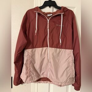 Columbia Women's Red and Pink Utility Jacket